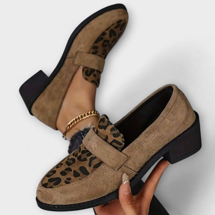 Aurora | Zapatos Elegantes de Leopardo