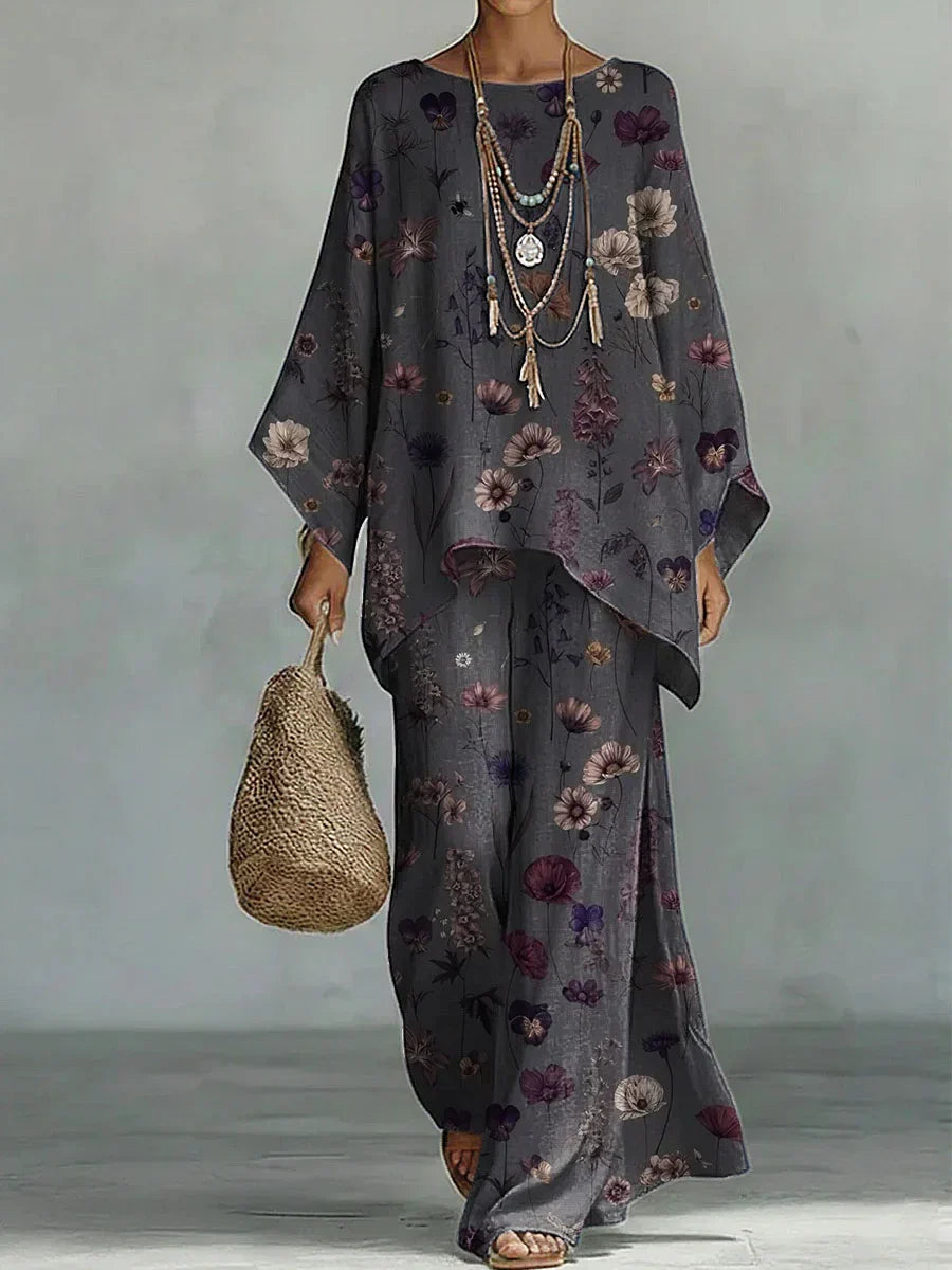 Conjunto Rosalie | Conjunto cómodo estampado