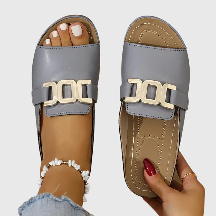 Kathryn - Sandalias Cómodas con Hebilla