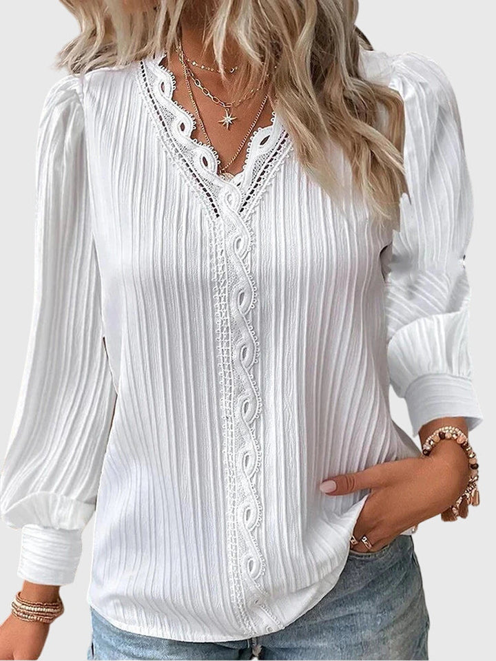 Andrea | Blusa Elegante con Escote en V