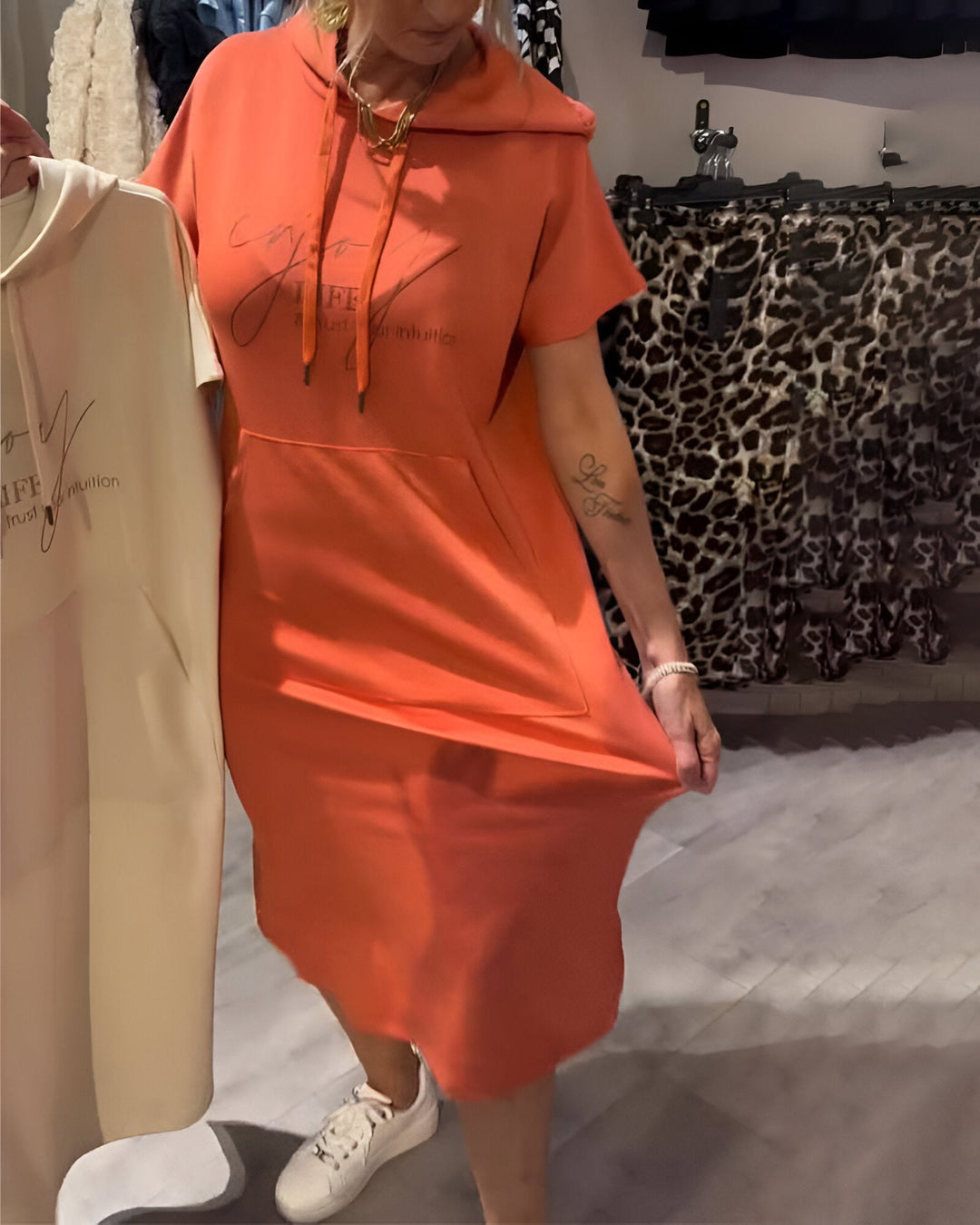 Grace | Vestido sudadera informal