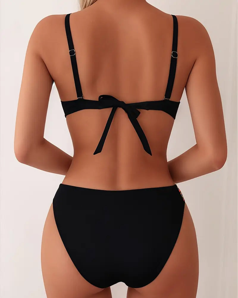 Lois | Conjunto Bikini Espalda Descubierta