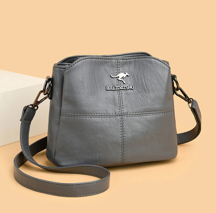 Bolso bandolera de cuero para mujer