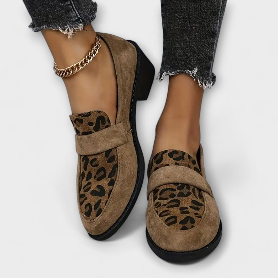 Aurora | Zapatos Elegantes de Leopardo