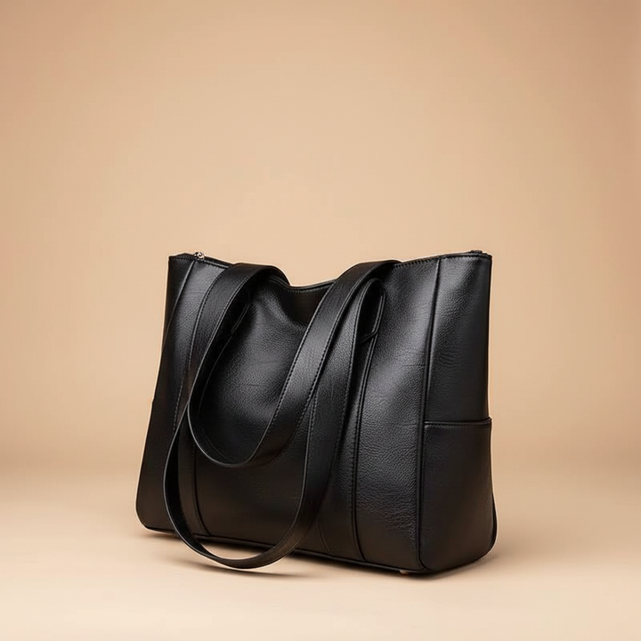 Bolso de hombro de cuero para mujer