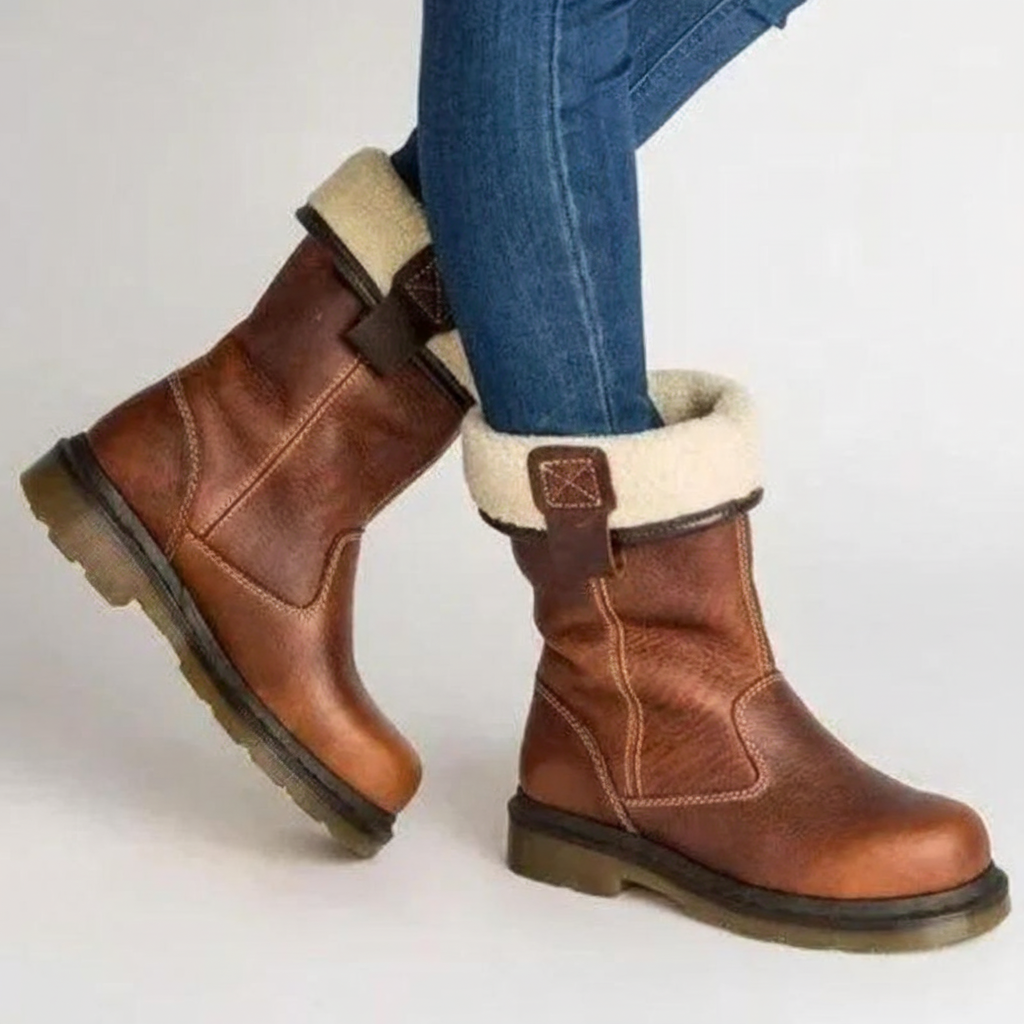 VALERIE – BOTAS DE INVIERNO CÓMODAS FORRADAS DE PIEL