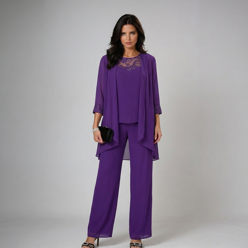 Conjunto elegante de tres piezas Iva™