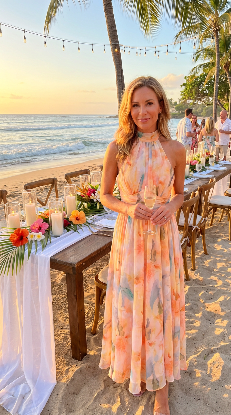 Valentina™ | Vestido Maxi con Estampado