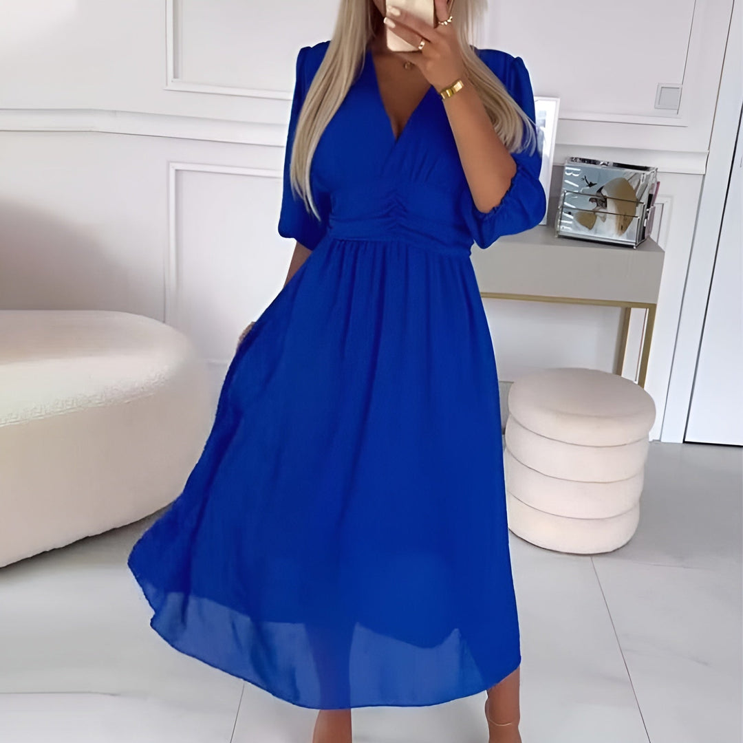 Nia | Vestido Cruzado Elegante