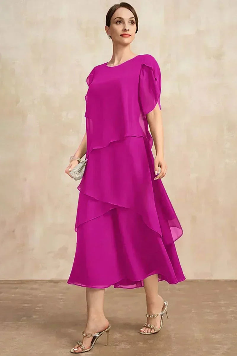 SAKURA™ - Vestido Midi Encanto Fluido