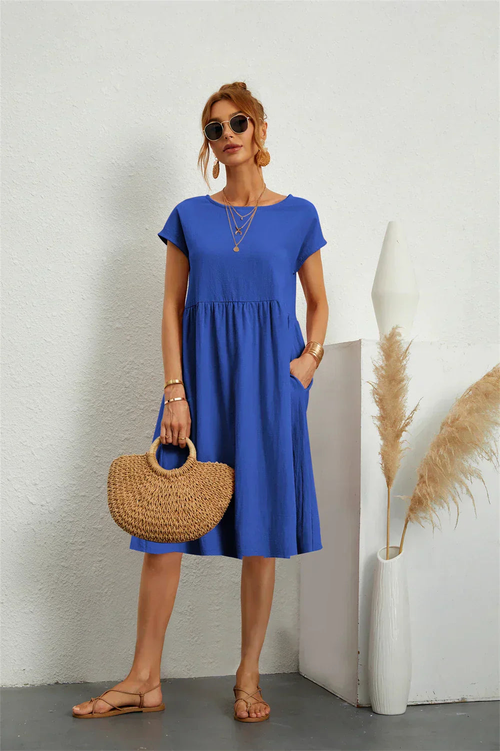 Mira | Vestido informal con bolsillos