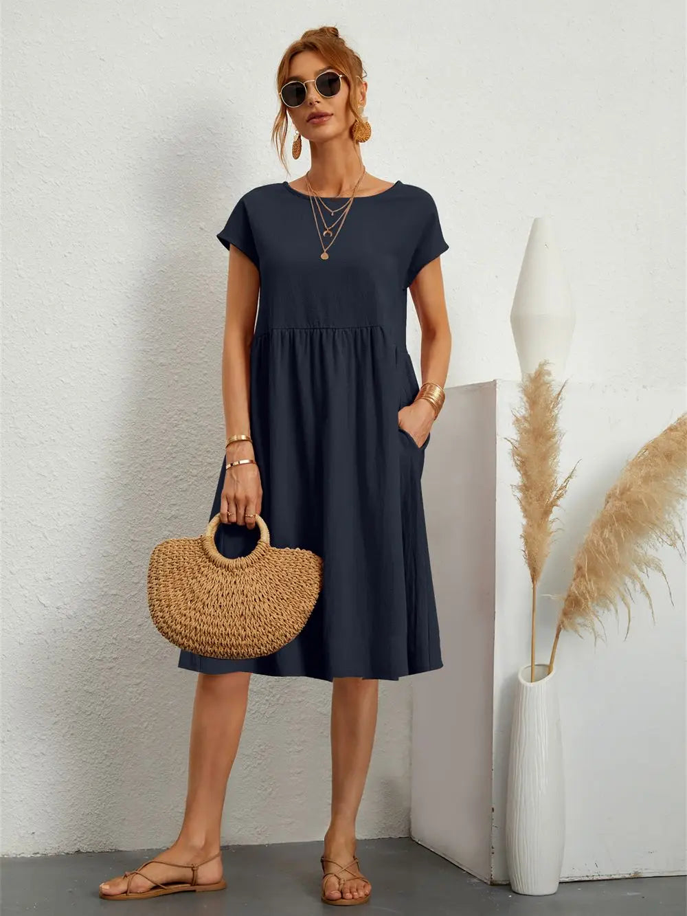 Mira | Vestido informal con bolsillos