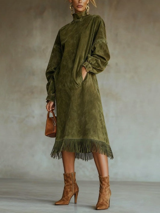 Liz | Vestido de Ante