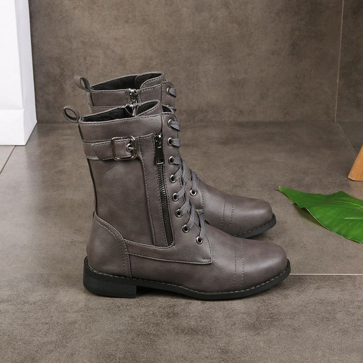 Félice - Elegantes botas ortopédicas de cuero