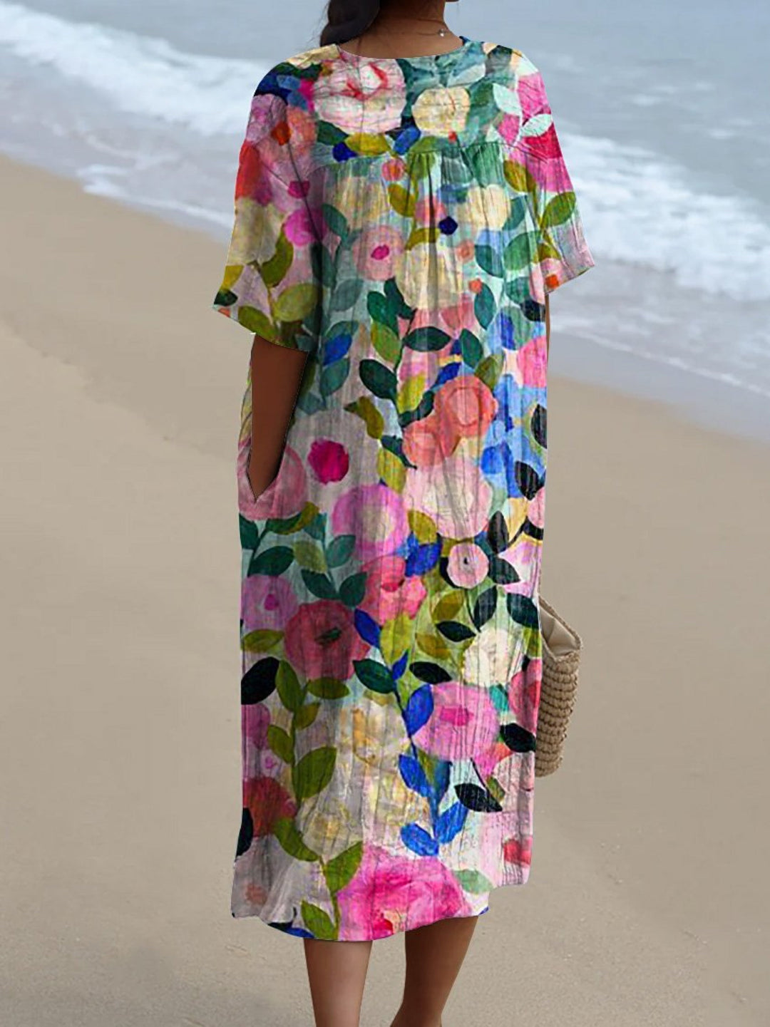 Bente - Vestido Floral Vintage